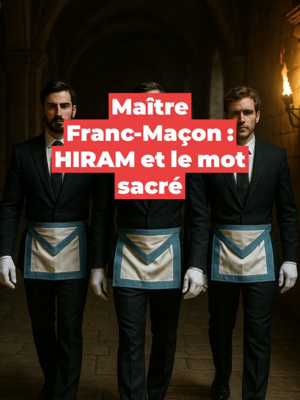 Le rite pour devenir Maître Maçon : La légende d'Hiram et le mot secret. #francmaçonnerie #rituel #debat #hiram #ésotérisme