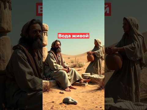 Иисус и самарянка.#история #иисус #библия #факт #вода #живая #подпишись