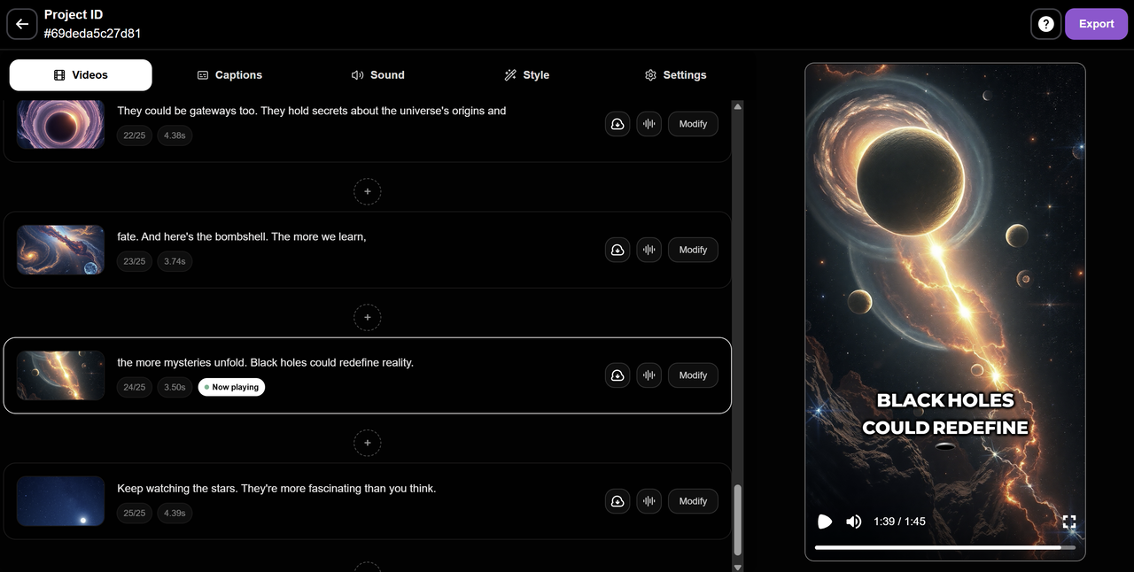 Additional Vexub interface preview